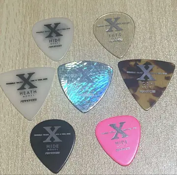 XJAPAN 기타 피크 7개