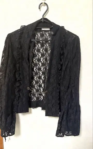 axes femme 체인 달린 전체 레이스 볼레로