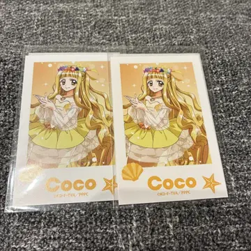 피치피치피치 코코 namco 남코 브로마이드 카드