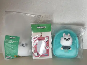 PPULBATU 코인 파우치 카드 홀더 멀티 파우치 용몽