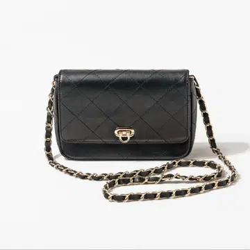 HAYNI 퀼팅 체인 백