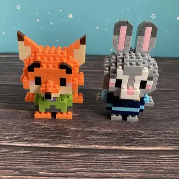 nanoblock 주토피아 2종 세트