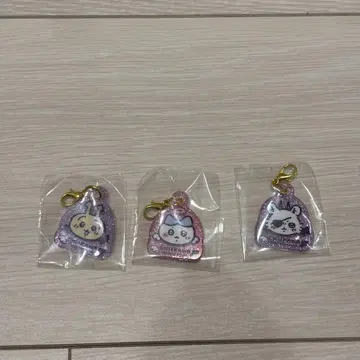 치이카와 천사 악마 미니 라메 아크릴 참 3개 세트