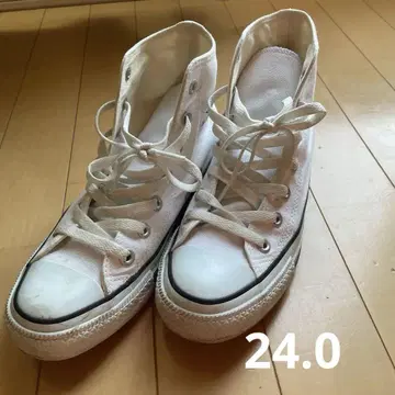 CONVERSE 올스타 컨버스 24.0cm 스니커즈 화이트