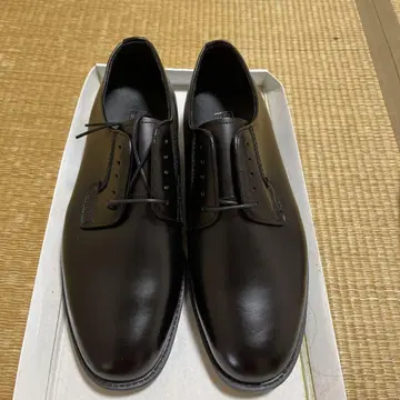 OKAMOTO 블랙 가죽 신발 26EEE 일본제