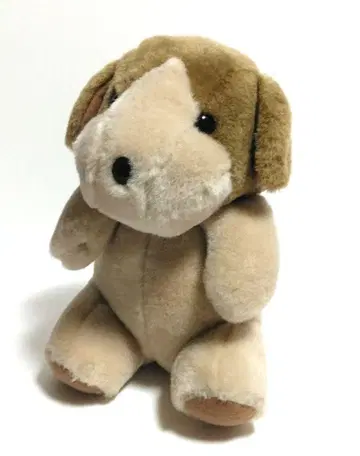 강아지 봉제 인형 쇼와 레트로 애니멀 동물