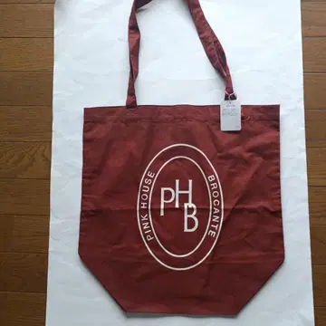 PINK HOUSE 토트백 빨간색 새상품