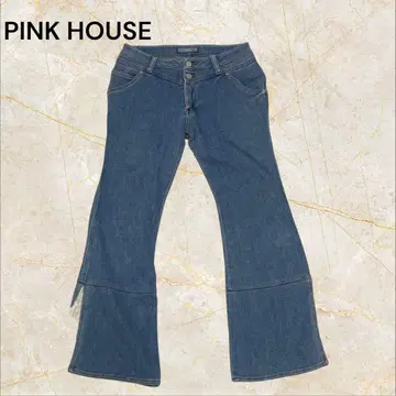 PINK HOUSE 핑크하우스 데님 팬츠 프릴 사이즈 M