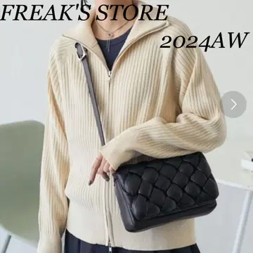 2024 AW 프릭스스토어 스톤 워시 지퍼 가디건 942