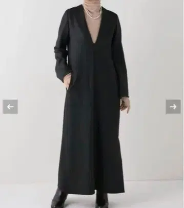 IENA 워셔블 Tweed 디자인 원피스