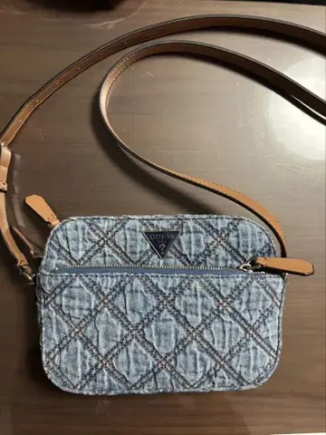 GUESS 데님 숄더백