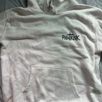 PHATRNK 화이트 후드티