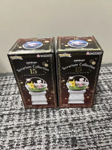 포켓몬 테라리움 컬렉션 15 (거북왕, 리자몽) 2개 세트