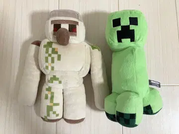 Minecraft 아이언 골렘 밤 봉제 인형 2세트
