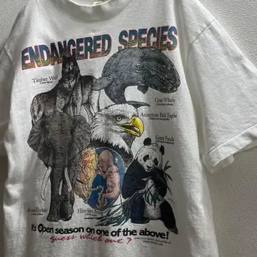 USA 90s 빈티지 T셔츠 미국 신 전지전능 빈티지 진귀