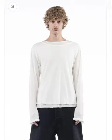 No faith studios 롱 슬리브 double layered