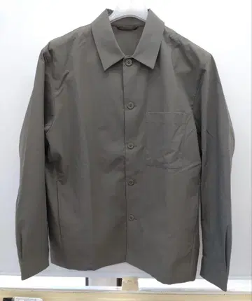 UNIQLO 감동 셔츠 자켓 올리브 그린 긴팔 셔츠