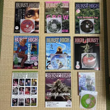 BURST HIGH DVD 포함 (다른 DVD도) 묶음 판매만