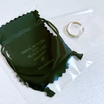 [ 익명 배송 ] 악마 집사와 검은 고양이 금반지