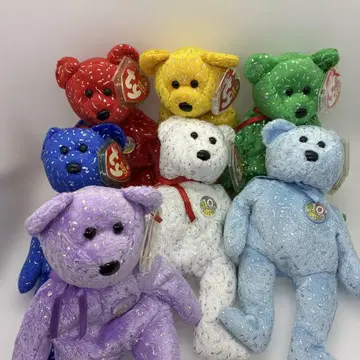 Ty ty 비니 베이비즈 반짝이는 곰돌이들 곰 곰