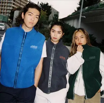 HTH 오리지널 플리스 베스트 블루