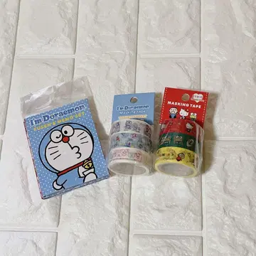도라에몽 산리오 마스킹 테이프 메모지 메모장