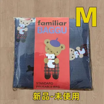 새상품 파미리아 familiar BAGGU 버그 M 사이즈 에코백
