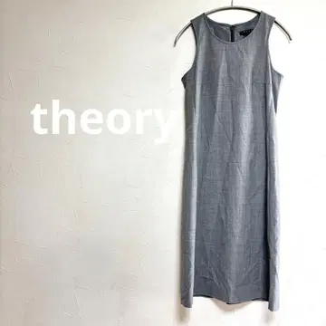 띠어리 THEORY 원피스 슬리브리스 그레이 여성용 S