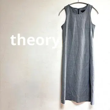 띠어리 THEORY 원피스 슬리브리스 그레이 여성용 S