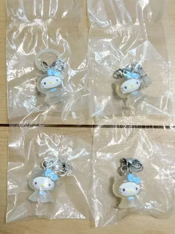 초레어! 초레어 산리오 메지루시 액세서리 참 키티 4개 세트
