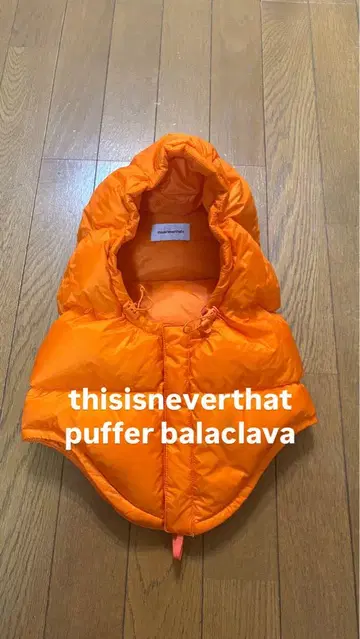thisisneverthat 퍼퍼 발라클라바 후드