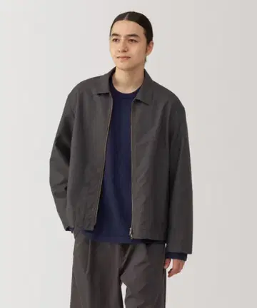 MUJI 신사 와시콘 자켓 사이즈 M 다크 브라운