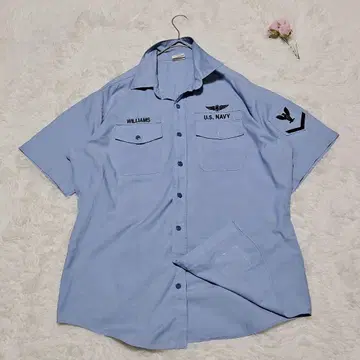 새상품급 시파라 [XL] 밀리터리 셔츠 US NAVY 윌리엄스