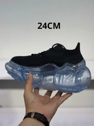 그라운즈 스니커즈 여성용 통굽 24CM