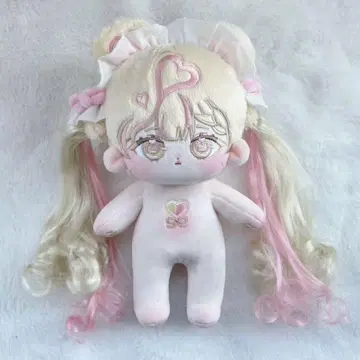 20cm 무속성 봉제 인형 본체 목화 인형 옷 갈아입기 봉제 인형