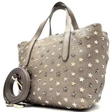 정품 지미추 2way 미니 사라 숄더백 스터드 골드