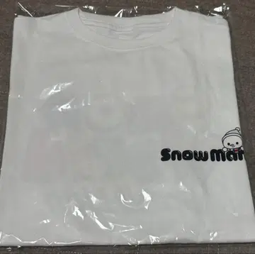 SnowWorld T셔츠 로고ver. 화이트 SnowMan