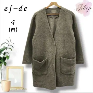 새상품급 ef-de 에프데 아우터 자켓 코트 카키 M 962420