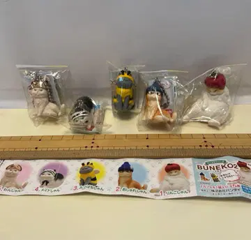 아니코라 시리즈 부네코2 BUNEKO2 캡슐 토이 전5종 컴프 세트