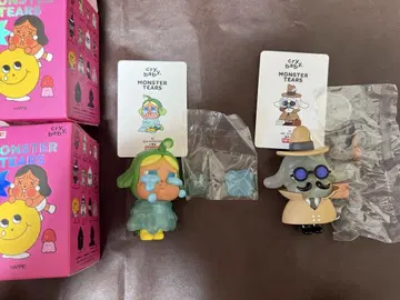 POP MART CRY BABY MONSTER TEARS 2세트