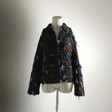 USA 90s 80s 빈티지 샤기 자켓 미국 고블랑