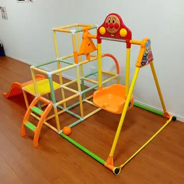 호빵맨 우리 아이 천재 그네 파크 DX 공 포함