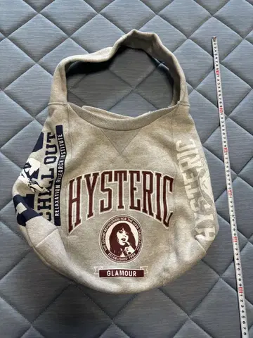 HYSTERIC glamour 그레이 빅 토트백