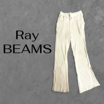 RAY BEAMS 리브 사이드 슬릿 팬츠 가을/겨울