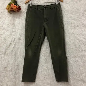 UNIQLO 유니클로 EZY 앵클 팬츠 [ S ] 스트레치 끈 조정