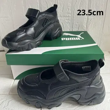 컨디션 최상 PUMA 푸마 파르사 웨지 샌들 23.5cm 통굽 박스 있음