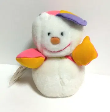 눈사람 봉제 인형 쇼와 레트로 Heart&Heart 나카지마 제작 비비드
