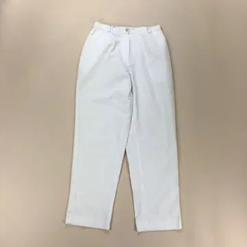 [ 레어 ] 90s-00s 랜즈 엔드 화이트 와이드 실루엣 팬츠