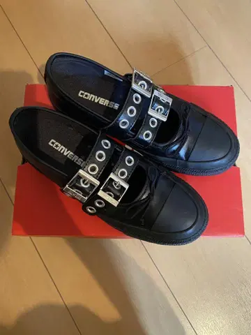 CONVERSE 블랙 발레 슈즈
