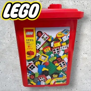 LEGO 레고 빨간색 바케츠 기본 세트 7616